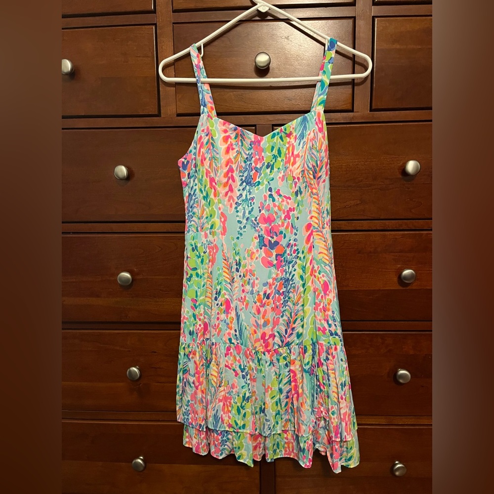 Lilly Pulitzer Spaghetti Strap Summer Dress size 8